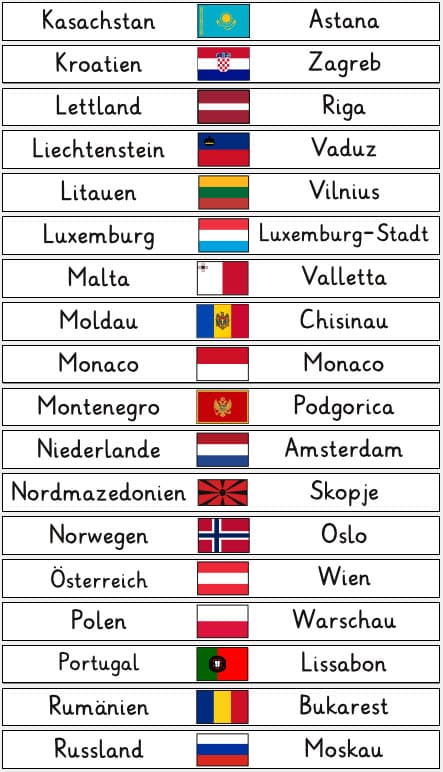 Malta mit Hauptstadt und Flagge – Bild 4
