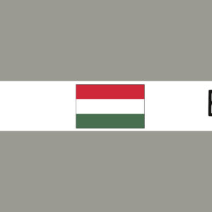 Ungarn mit Hauptstadt und Flagge